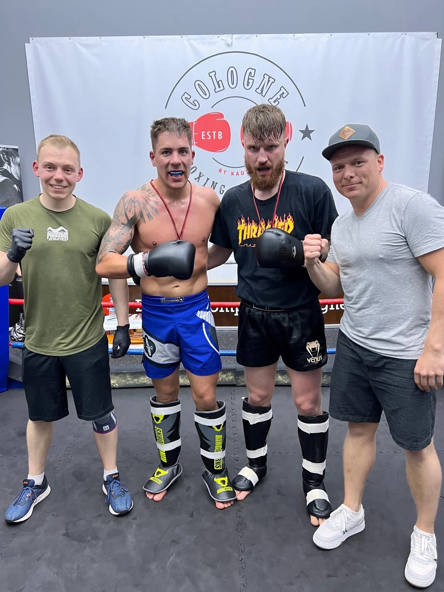 Kampf während der Fight Night 3.0 der BCC