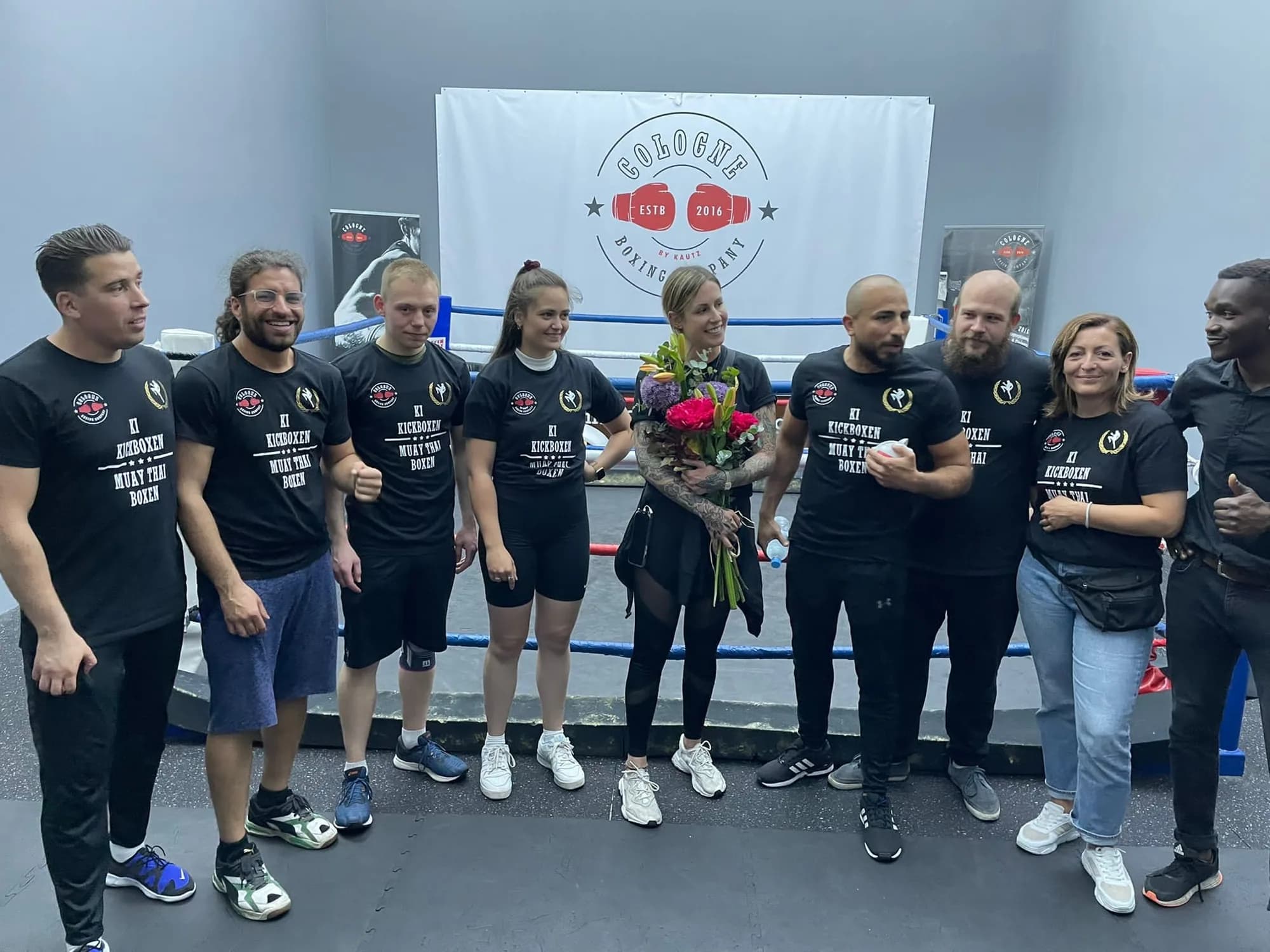 Das Team der Boxing Company Cologne bei der Fight Night 3.0