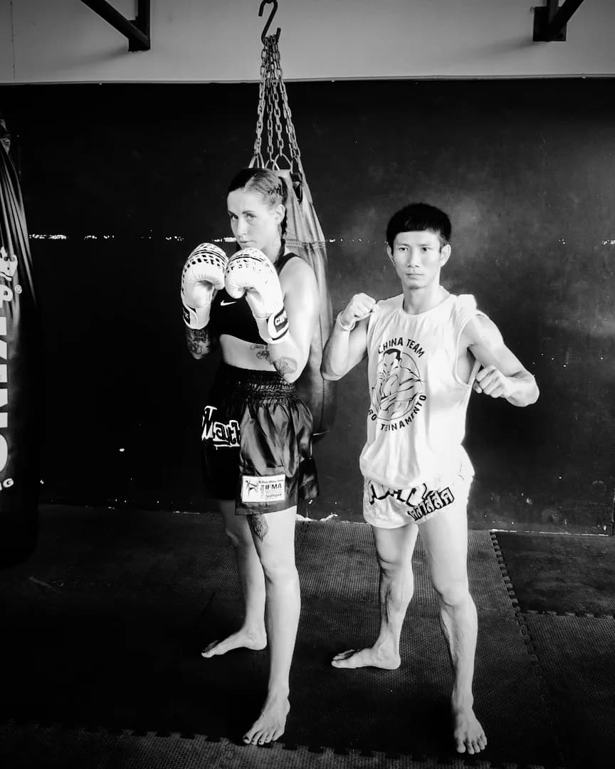 Trainer Alina, Thai- & Kickboxen